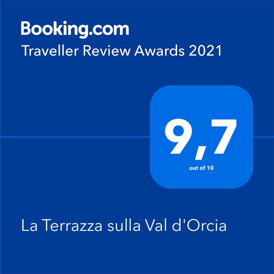 Апартаменти La Terrazza Sulla Val D'Orcia Кастільйоне-д'Орчія Екстер'єр фото