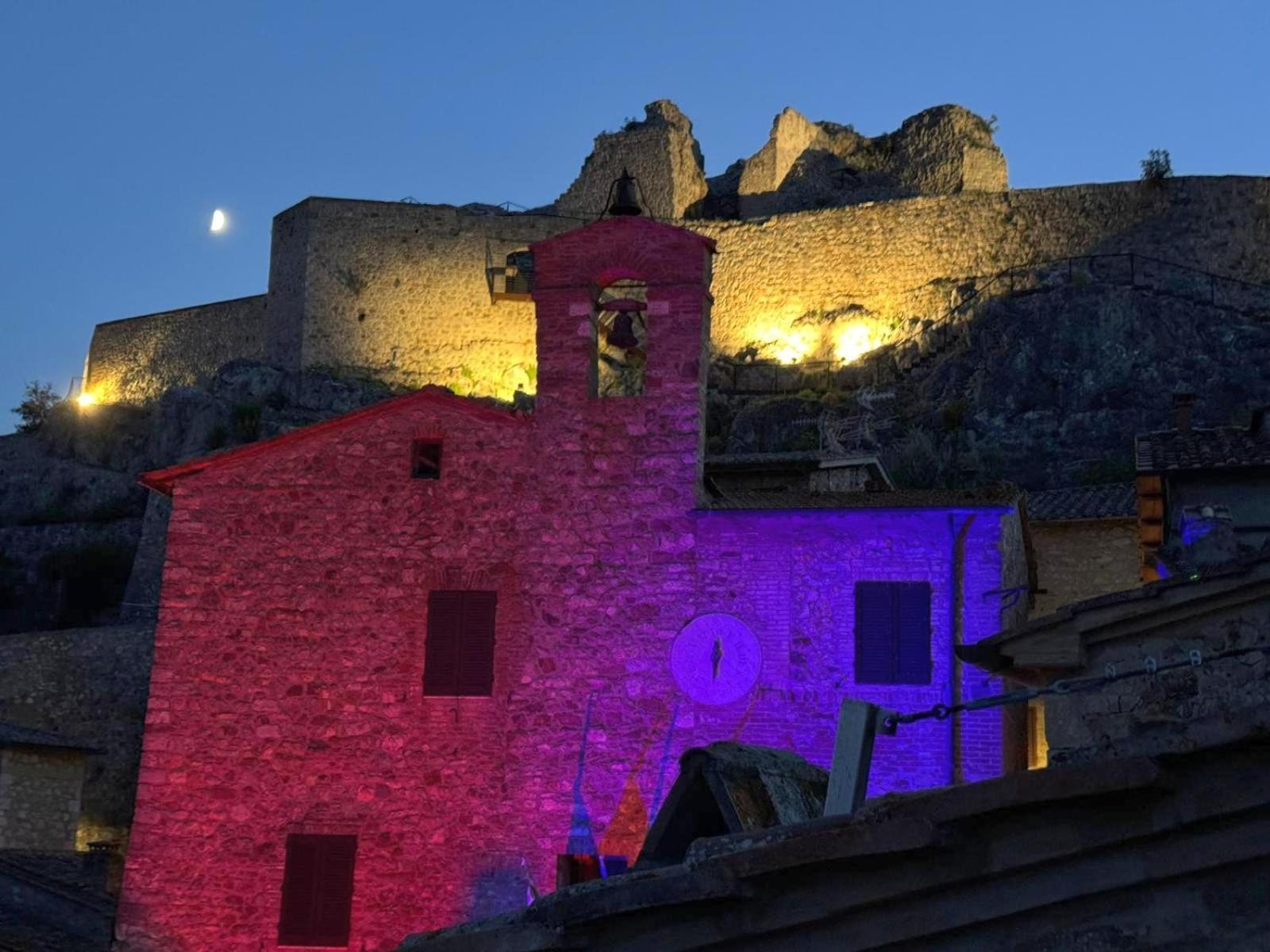Апартаменти La Terrazza Sulla Val D'Orcia Кастільйоне-д'Орчія Екстер'єр фото