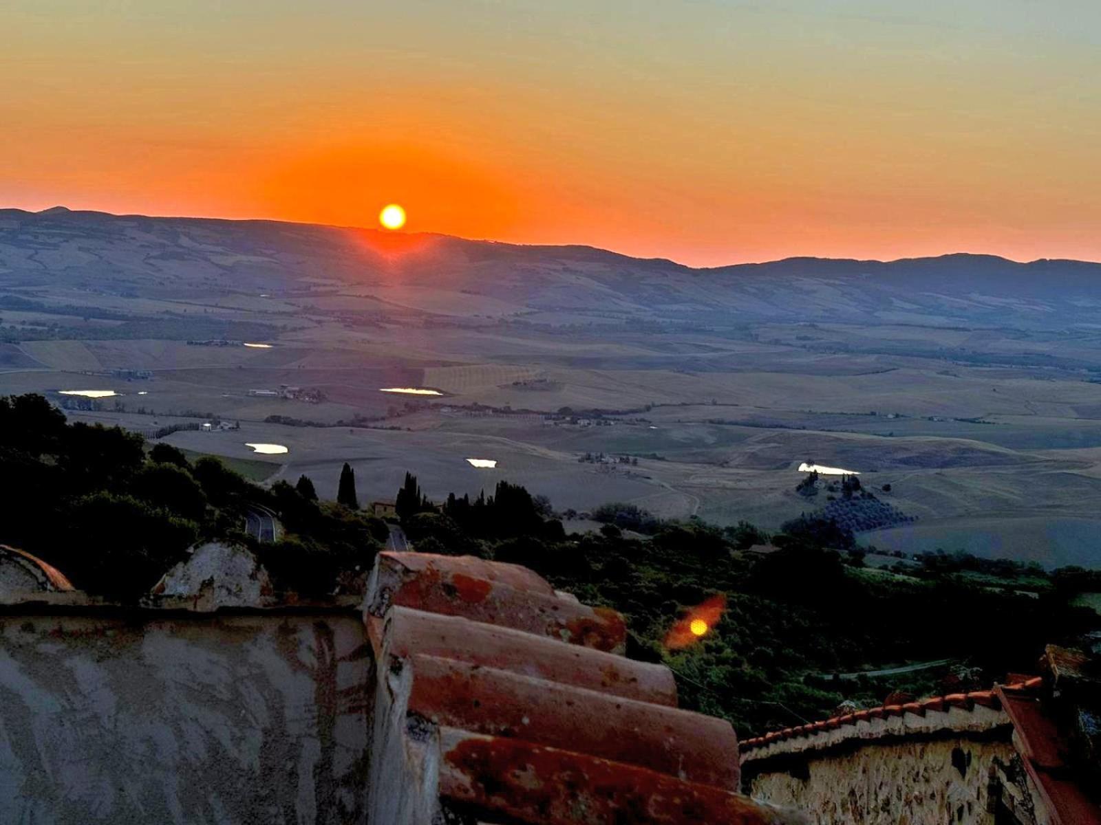 Апартаменти La Terrazza Sulla Val D'Orcia Кастільйоне-д'Орчія Екстер'єр фото