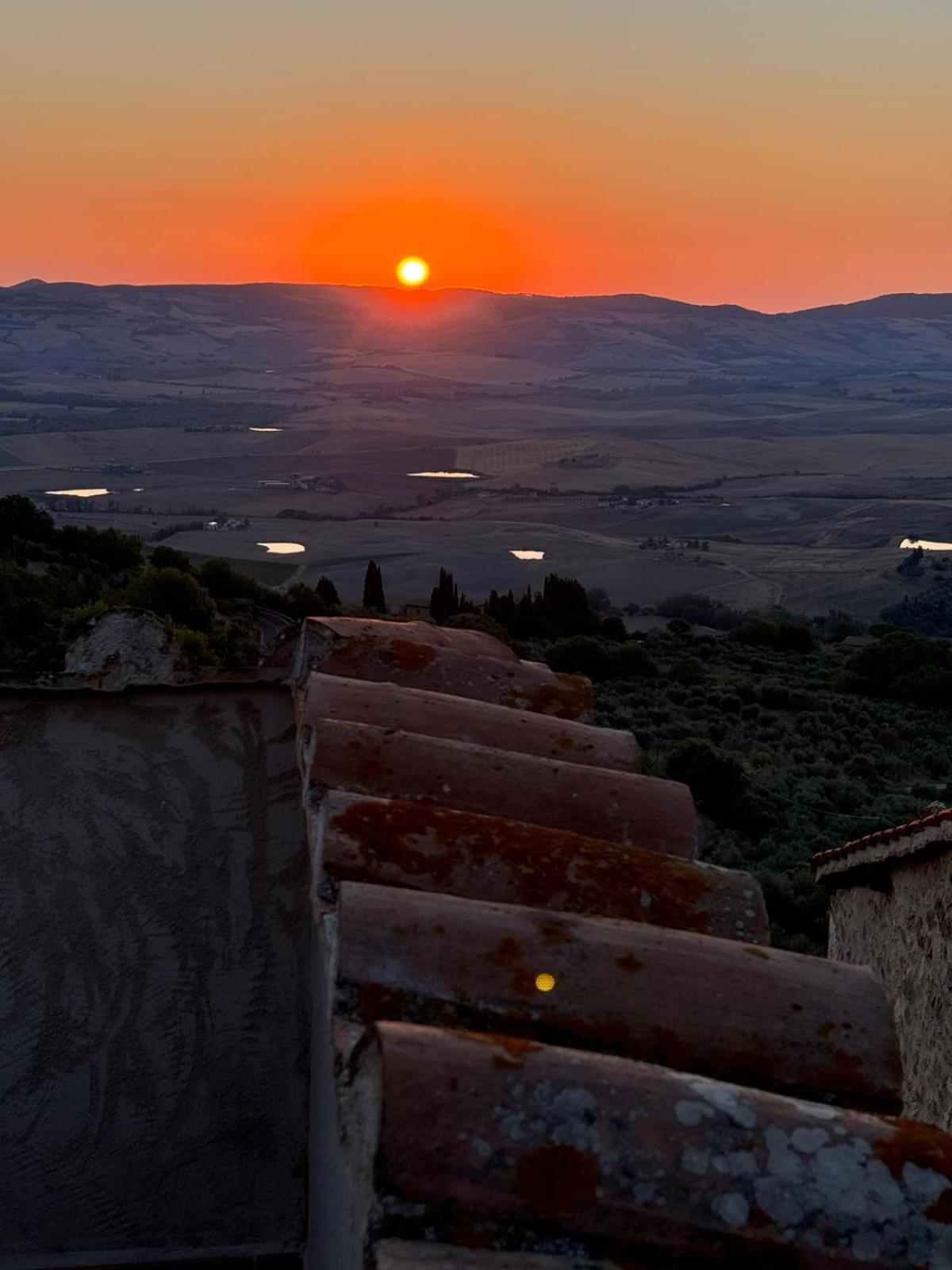 Апартаменти La Terrazza Sulla Val D'Orcia Кастільйоне-д'Орчія Екстер'єр фото