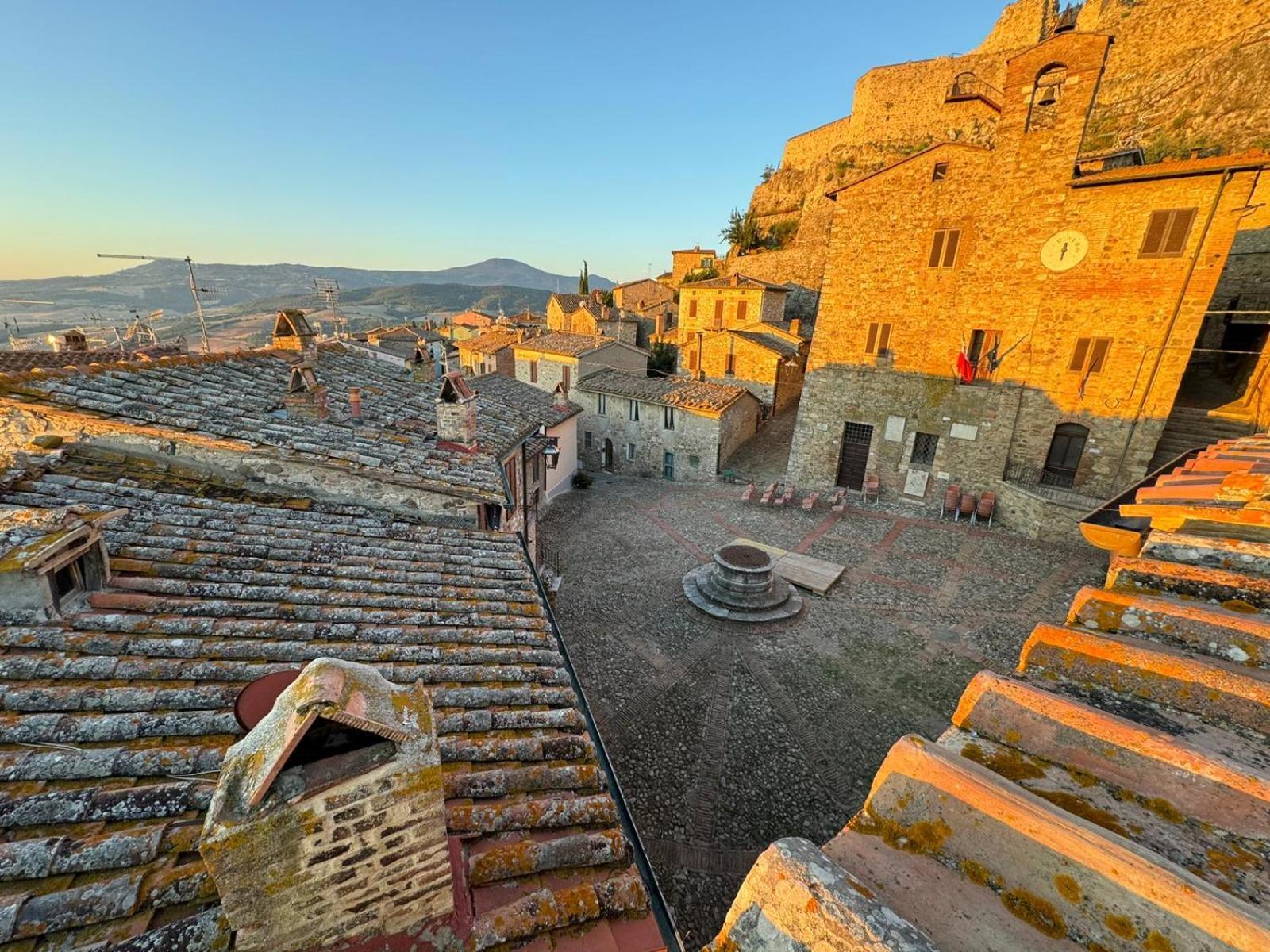 Апартаменти La Terrazza Sulla Val D'Orcia Кастільйоне-д'Орчія Екстер'єр фото