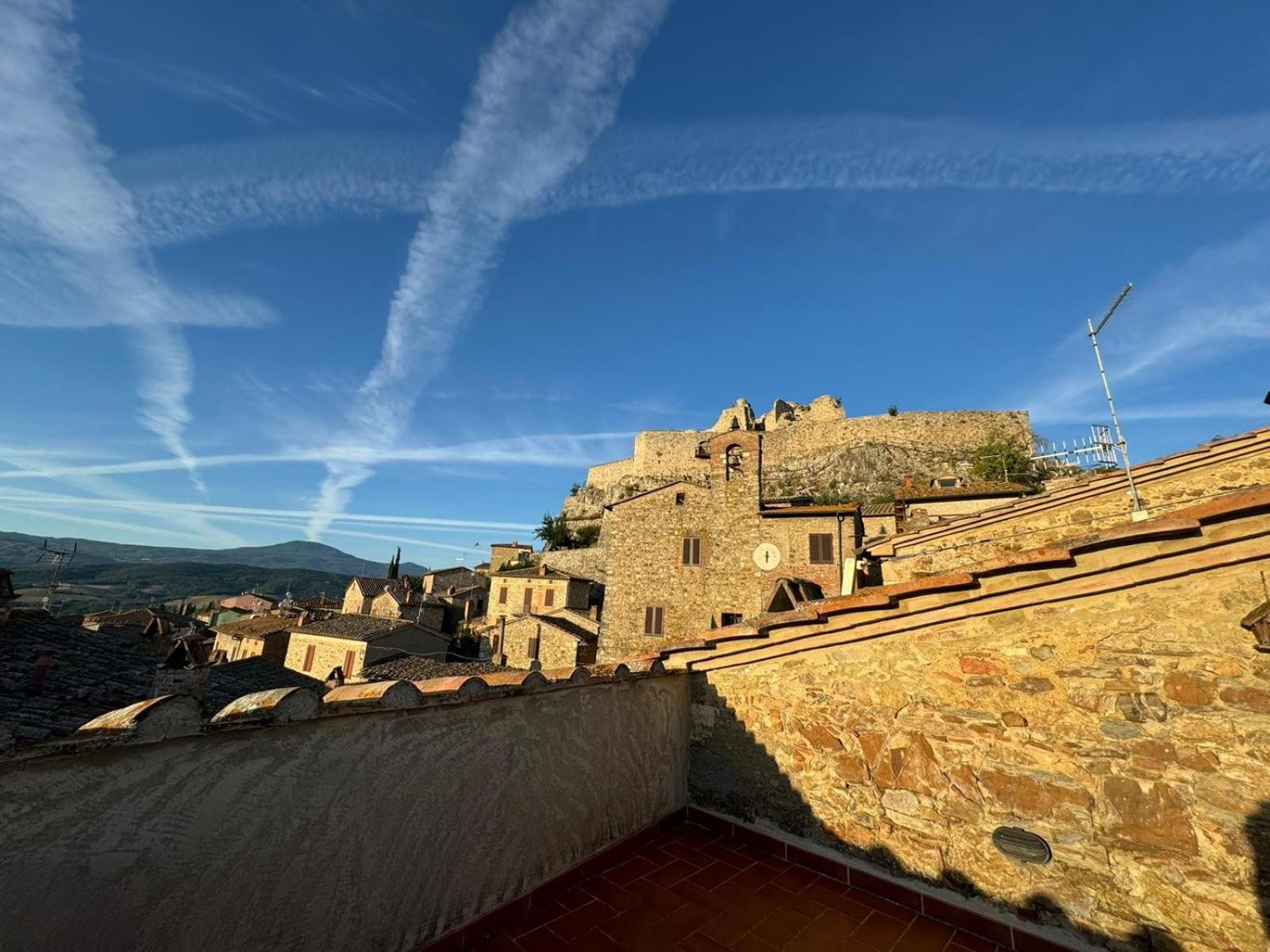 Апартаменти La Terrazza Sulla Val D'Orcia Кастільйоне-д'Орчія Екстер'єр фото