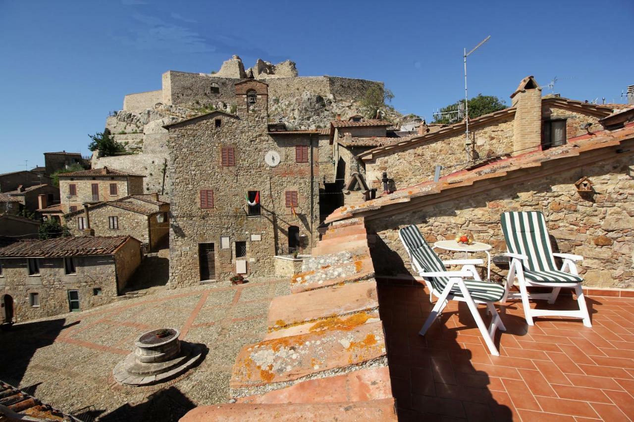 Апартаменти La Terrazza Sulla Val D'Orcia Кастільйоне-д'Орчія Екстер'єр фото